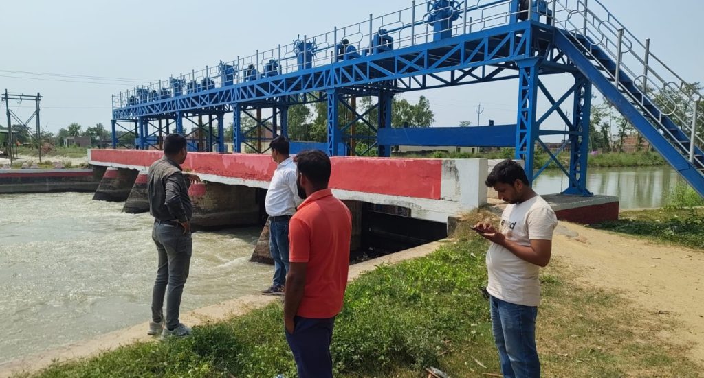 खरीफ सीजन से पहले किसानों को बड़ी राहत, महराजगंज की नहरों में पहुंचा पानी।