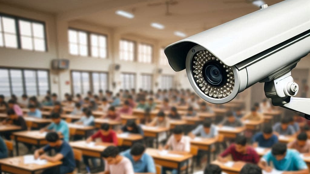 यूपी बोर्ड परीक्षा में AI कैमरों से होगी निगरानी, मिला 25 करोड़ का बजट।