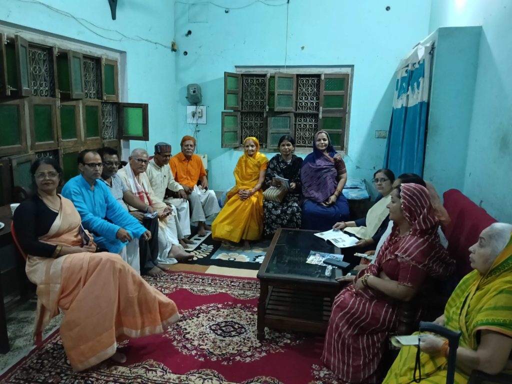 योग दिवस पर गंगा संरक्षण और पॉलीथिन मुक्त भारत का लिया संकल्प।