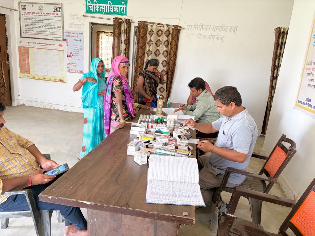 भनवापुर क्षेत्र के पांच स्वास्थ्य केंद्रों पर लगा जन आरोग्य मेला, 242 मरीजों का हुआ उपचार।