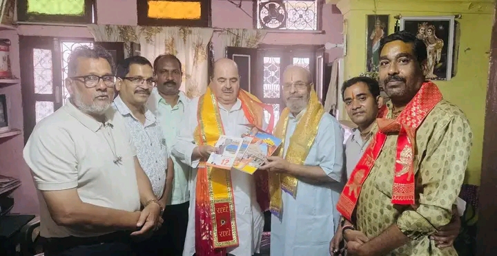 राज्य सभा सांसद ने भाजपा के जनसंपर्क अभियान में केंद्र सरकार की उपलब्धियों की दी जानकारी।