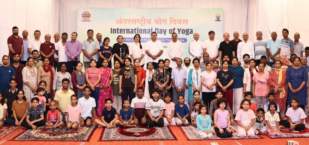 मथुरा रिफाइनरी ने 12वें अंतर्राष्ट्रीय योग दिवस का किया भव्य एवं उद्देश्यपूर्ण आयोजन।