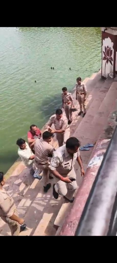 मानसी गंगा में डूबने से 11 वर्षीय बालक की मौत, सुरक्षा व्यवस्था पर फिर उठे सवाल।