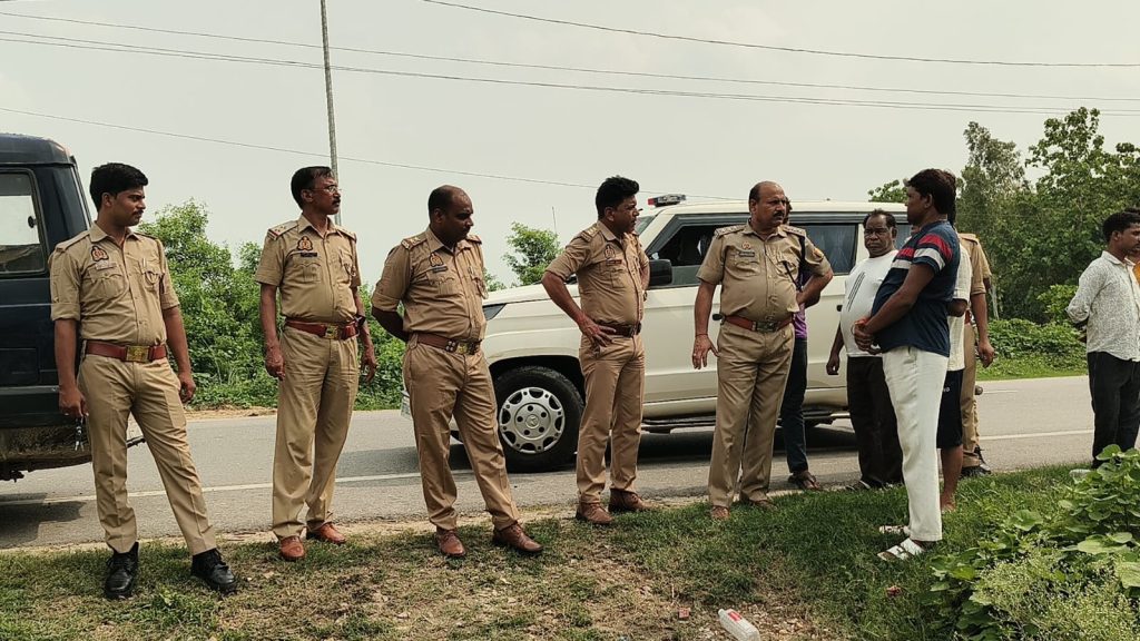 राम-जानकी न्यास की भूमि पर कब्जे का विवाद गहराया, सीओ ने किया मौके का निरीक्षण।