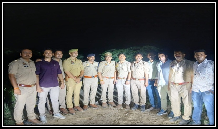 पुलिस मुठभेड़ में हत्या व लूट के तीन आरोपी गिरफ्तार, दो के पैर में लगी गोली।