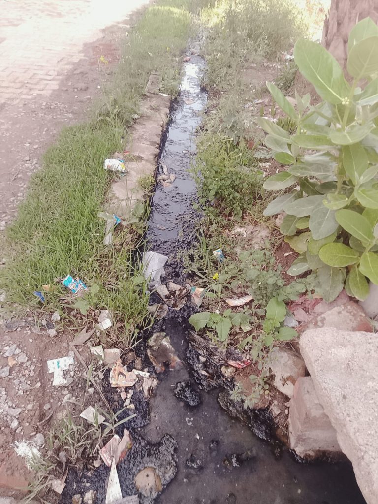 मिश्रिख नगर में स्वच्छता व्यवस्था बदहाल, गंदगी से लोगों में रोष।