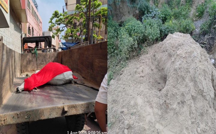 राजपुर की शिकायत, बांके बिहारी की फोटो! नेचर ग्रीन पर फर्जी निस्तारण का आरोप।