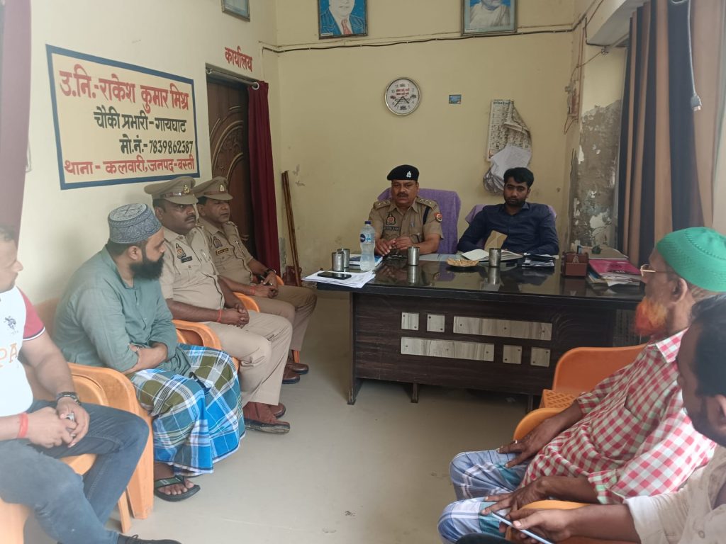 चेहल्लुम को लेकर शांति कमेटी की बैठक संपन्न, अराजक तत्वों से सख्ती से निपटेगी पुलिस।