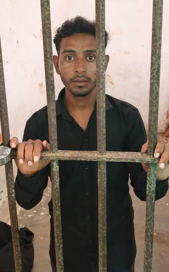 थाने के सामने रील बनाना युवक को पड़ा भारी, पुलिस ने भेजा जेल।