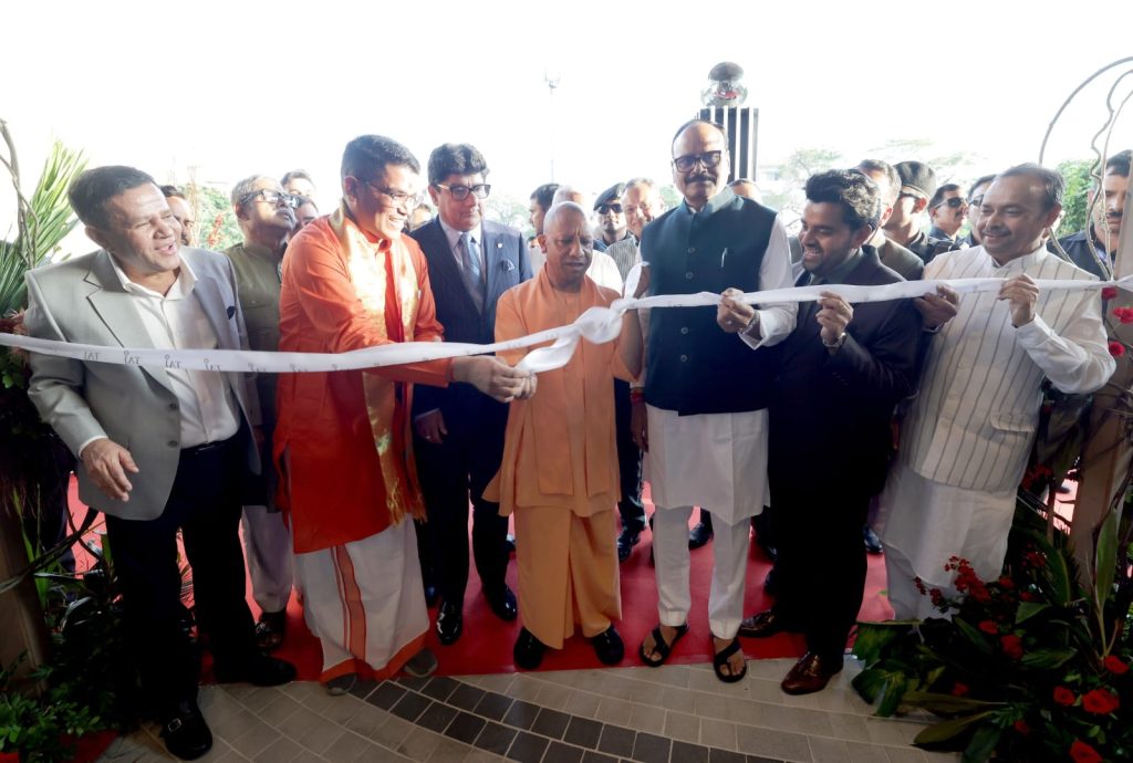 मुख्यमंत्री योगी आदित्यनाथ ने लखनऊ में ‘होटल ताज पैलेस’ का किया उद्घाटन।।