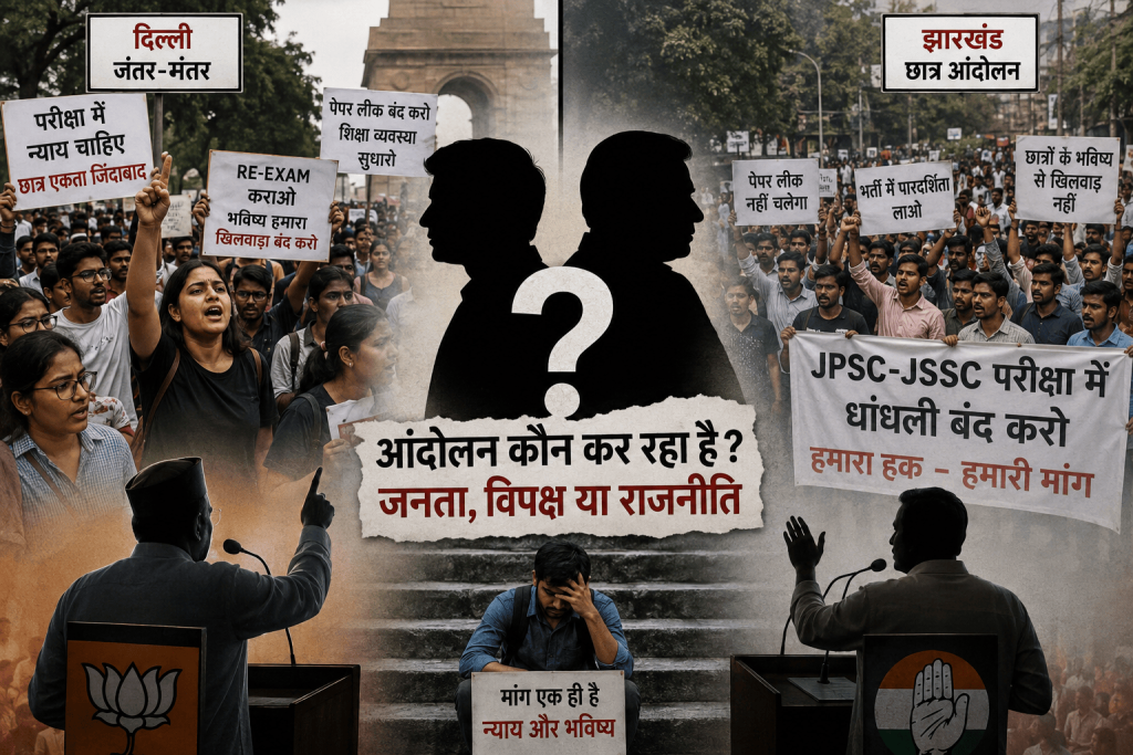 आंदोलन जनता की आवाज़ या राजनीति का हथियार?
