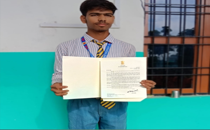 बस्ती के लाल करन गुप्ता ने बढ़ाया जिले का मान, प्रधानमंत्री ने पत्र भेजकर दी बधाई।