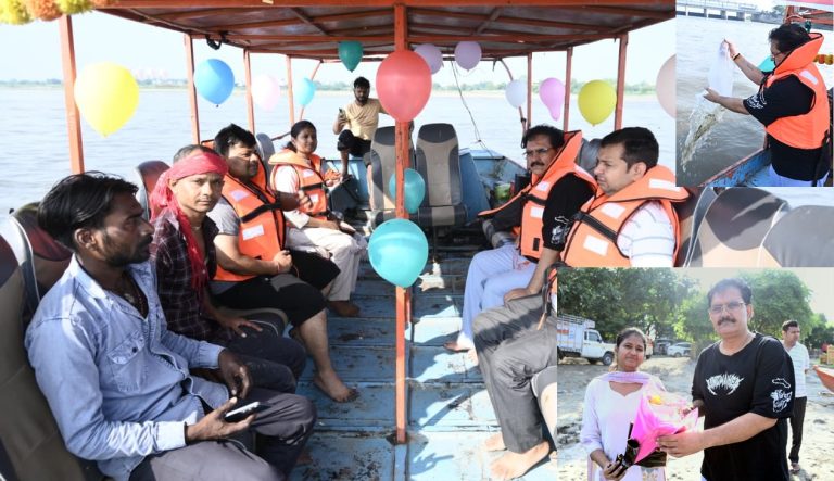 यमुना स्वच्छता एवं जलीय जीवन संवर्धन के लिए गोकुल बैराज पर ‘रिवर रैंचिंग’ कार्यक्रम आयोजित।