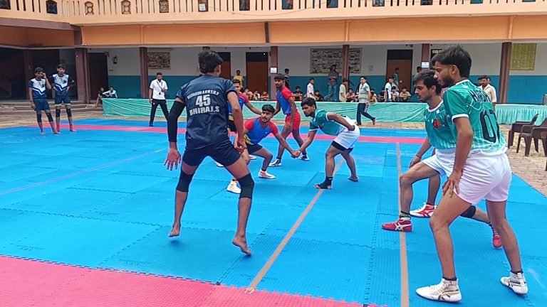 क्षेत्रीय कबड्डी एवं बैडमिंटन प्रतियोगिता में गोरक्ष प्रांत के खिलाड़ियों ने दिखाया दमखम।