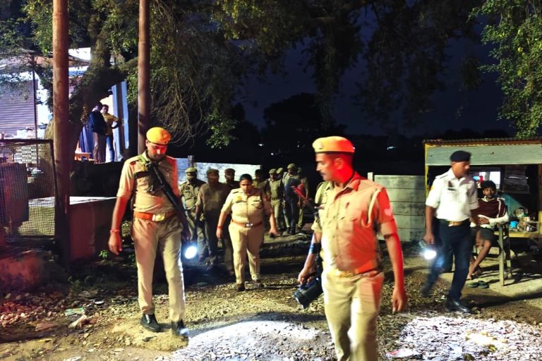 नवरात्र मेले को लेकर पुलिस ने तेज की तैयारियां।